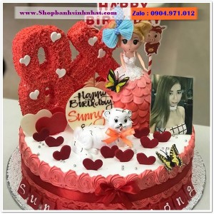 Bánh Sinh Nhật Công Chúa - BQ114